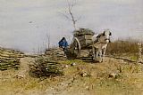 The Wood Gatherer by Anton Mauve